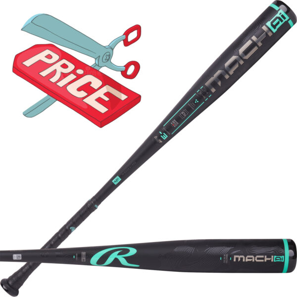 2025 Mach AI BBCOR Bat (-3) - ON SALE