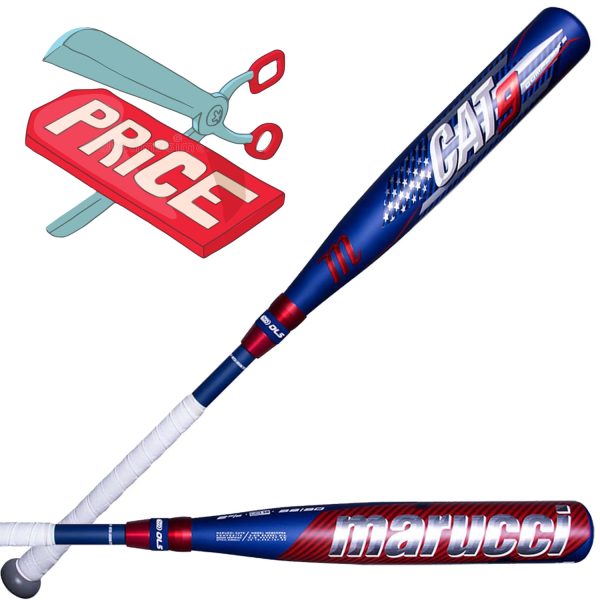 2021 CAT9 Composite Pastime BBCOR Bat (-3) - ON SALE