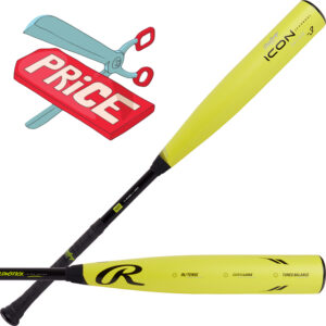 2024 Icon Glowstick BBCOR Bat (-3) - ON SALE