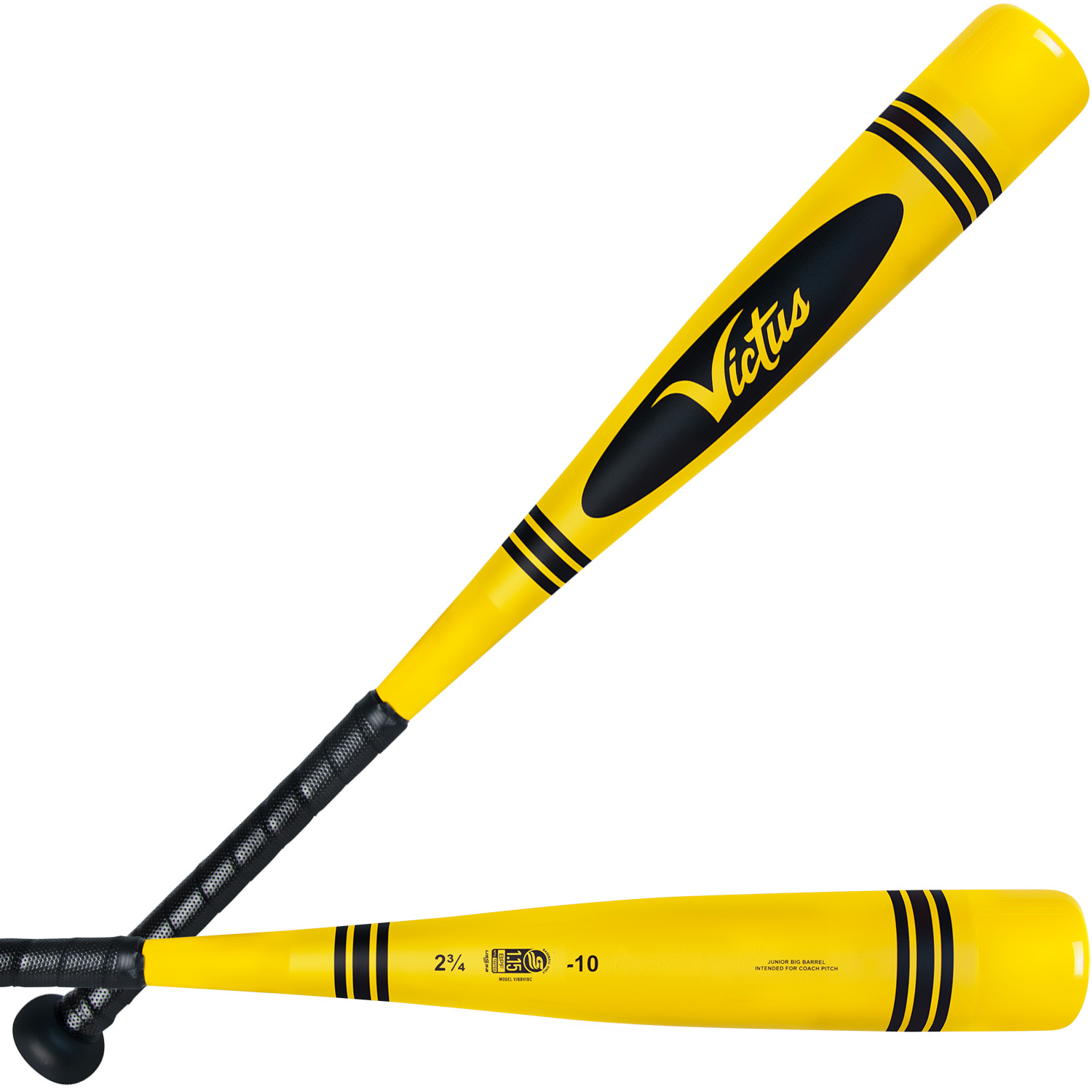 2025 VIBE Yellow Crayon JBB USSSA Bat (-10)