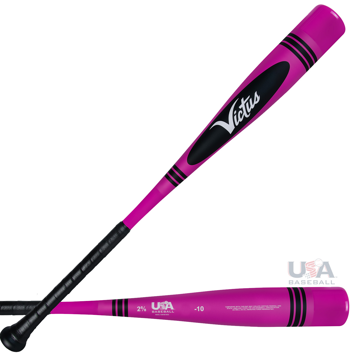 2025 VIBE Pink Crayon USA Bat (-10)