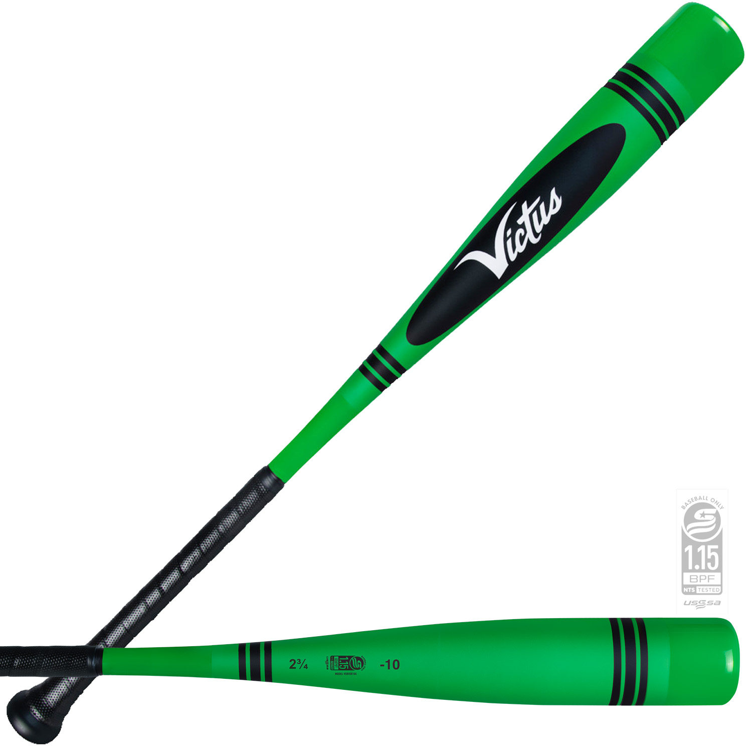 2025 VIBE Green Crayon USSSA Bat (-10)