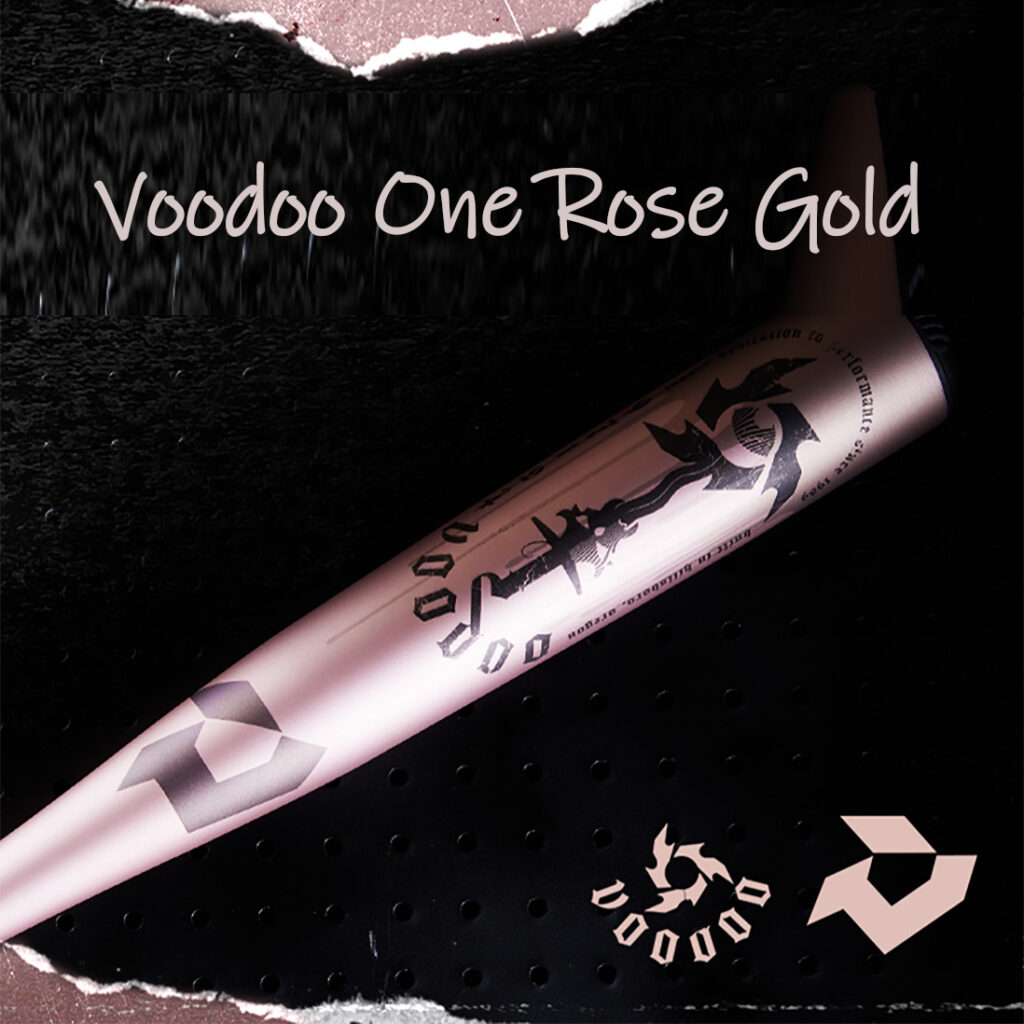 2025 DeMarini Rose Gold Voodoo One BBCOR Bat